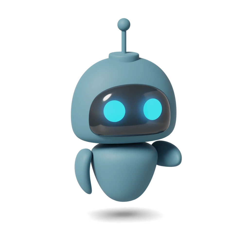 AI assistant robot icon