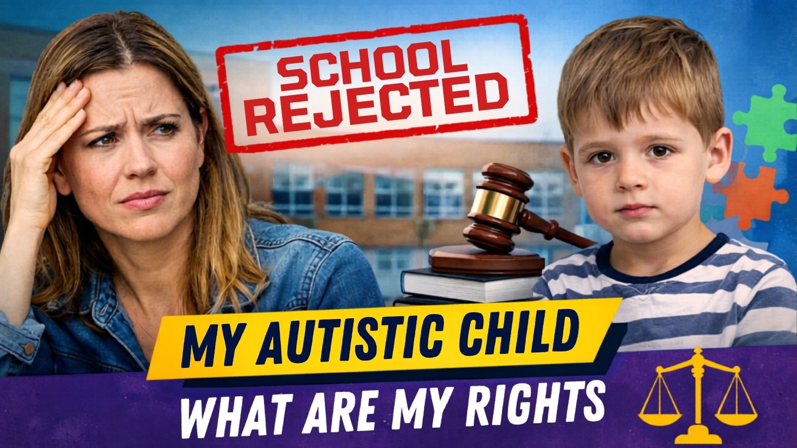 School Rejected My Autistic Child: What Are My Rights