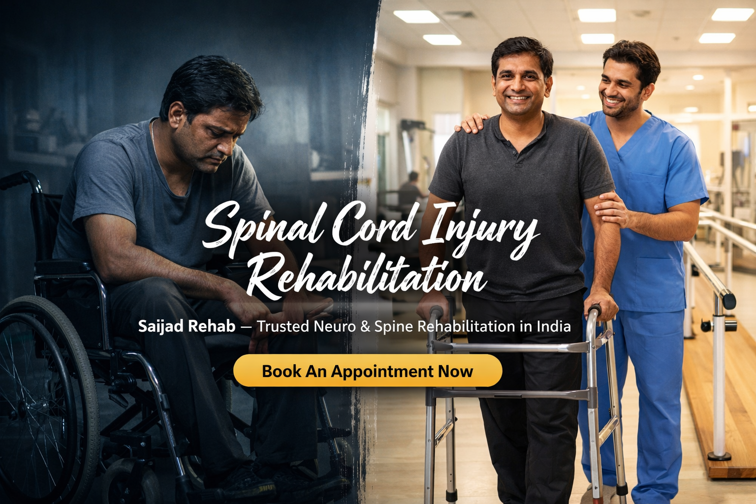 Professional spinal cord rehabilitation therapy for women at Sajjad Rehab with trained physiotherapist